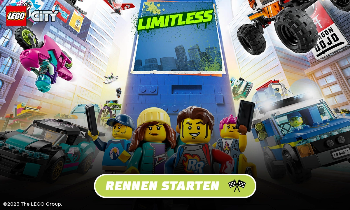 LEGO® Deine Stadt - Keine Limits: Entdecke jetzt alle LEGO CITY Produkte!